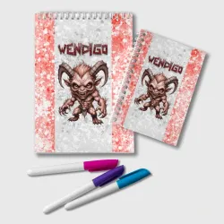 Блокнот Wendigo - злой дух голода