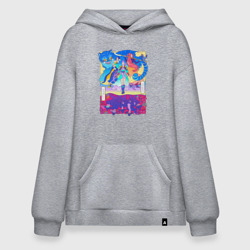 Худи SuperOversize хлопок KPop Demon Hunters and Saja Boys