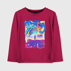 Детский лонгслив хлопок KPop Demon Hunters and Saja Boys