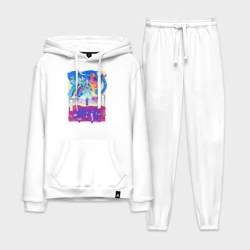 Мужской костюм хлопок с толстовкой KPop Demon Hunters and Saja Boys