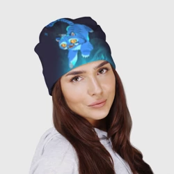 Шапка 3D Blue tiger and a six eyed magpie - фото 2