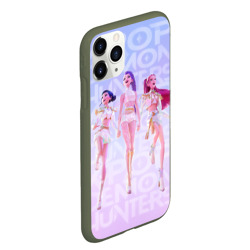 Чехол для iPhone 11 Pro Max матовый Huntrix KPop Demon Hunters - фото 2