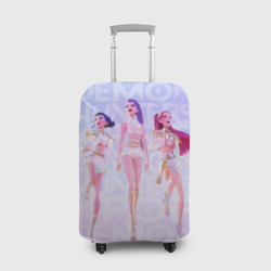 Чехол для чемодана 3D Huntrix KPop Demon Hunters