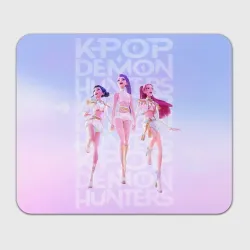 Прямоугольный коврик для мышки Huntrix KPop Demon Hunters