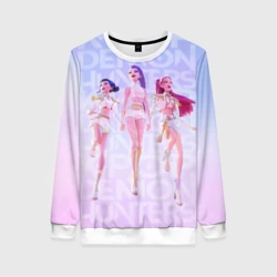 Женский свитшот 3D Huntrix KPop Demon Hunters