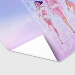 Бумага для упаковки 3D Huntrix KPop Demon Hunters - фото 2