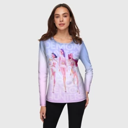 Женский лонгслив 3D Huntrix KPop Demon Hunters - фото 2