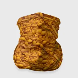 Бандана-труба 3D Макароны текстура