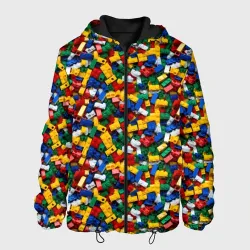Мужская куртка 3D Кубики разных цветов