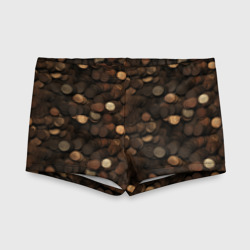 Детские купальные плавки 3D Монеты - паттерн