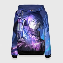 Женская толстовка 3D Кирилл Чудомирович Флинс Genshin Impact