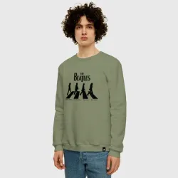Мужской свитшот хлопок Beatles обложка - фото 2