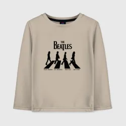 Детский лонгслив хлопок Beatles обложка