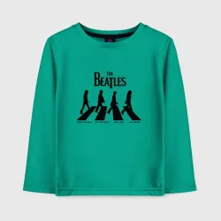 Детский лонгслив хлопок Beatles обложка