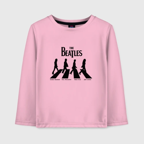 Детский лонгслив хлопок Beatles обложка