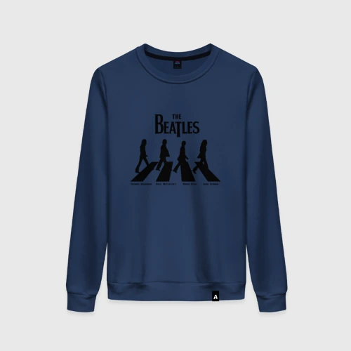 Женский свитшот хлопок Beatles обложка