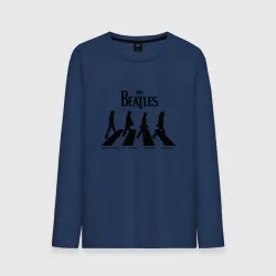 Мужской лонгслив хлопок Beatles обложка