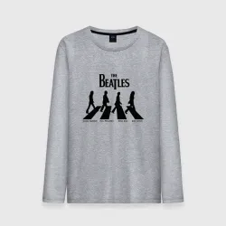 Мужской лонгслив хлопок Beatles обложка