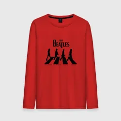 Мужской лонгслив хлопок Beatles обложка