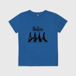 Детская футболка хлопок Beatles обложка