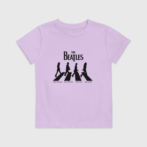 Детская футболка хлопок Beatles обложка