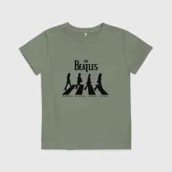 Детская футболка хлопок Beatles обложка