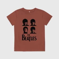Детская футболка хлопок Beatles исполнители