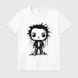 Мужская футболка хлопок Funko POP в стиле Бэнкси