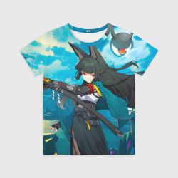 Детская футболка 3D Мияби Zenless Zone Zero