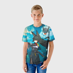 Детская футболка 3D Мияби Zenless Zone Zero - фото 2