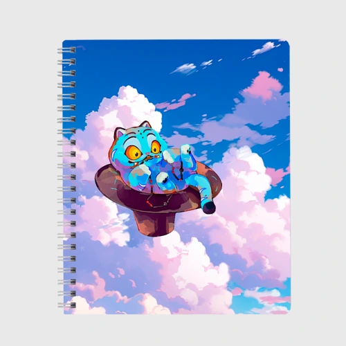 Тетрадь Tiger Derpy in the clouds