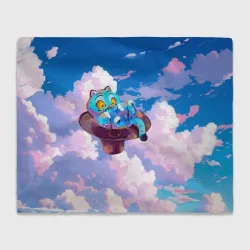 Плед 3D Tiger Derpy in the clouds
