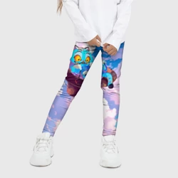 Детские леггинсы 3D Tiger Derpy in the clouds - фото 2