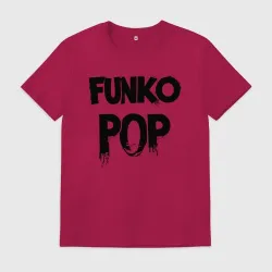 Мужская футболка хлопок Funko POP черное граффити