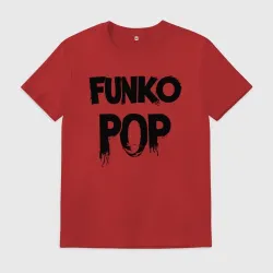Мужская футболка хлопок Funko POP черное граффити