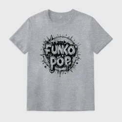 Мужская футболка хлопок Funko POP логотип