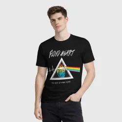 Мужская футболка 3D Pink Floyd сердце - фото 2