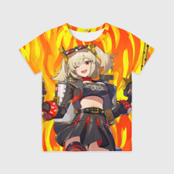 Детская футболка 3D Бёрнис Zenless Zone Zero