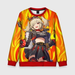 Детский свитшот 3D Бёрнис Zenless Zone Zero