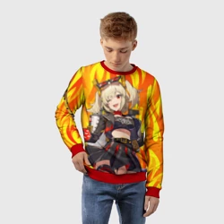 Детский свитшот 3D Бёрнис Zenless Zone Zero - фото 2