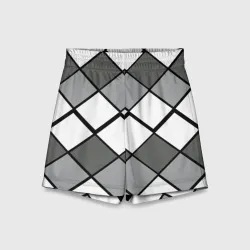 Детские спортивные шорты 3D DeathCorridor pattern 