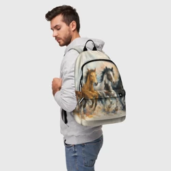 Рюкзак 3D Кони бегут - фото 2