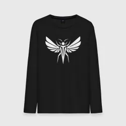 Мужской лонгслив хлопок Крылатая фигура