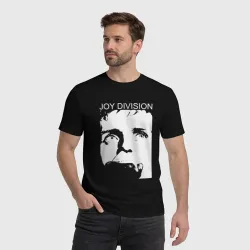 Мужская футболка хлопок Joy division music - фото 2