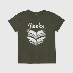 Детская футболка хлопок Воздушные книги