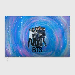 Флаг 3D BTS все вместе