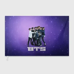 Флаг 3D BTS весь состав