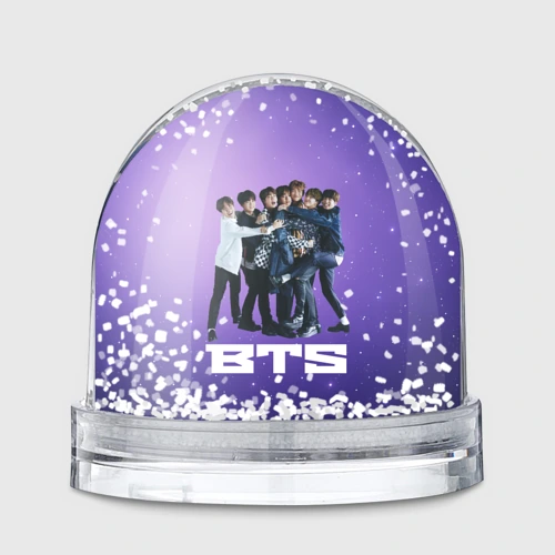 Игрушка Снежный шар BTS весь состав