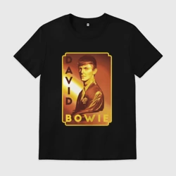 Мужская футболка хлопок Портрет - Дэвид Боуи