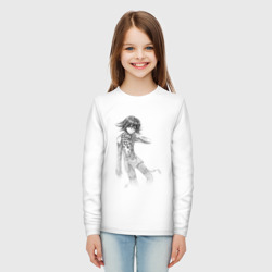 Детский лонгслив хлопок Данганронпа V3 - Кокичи Ома - фото 2